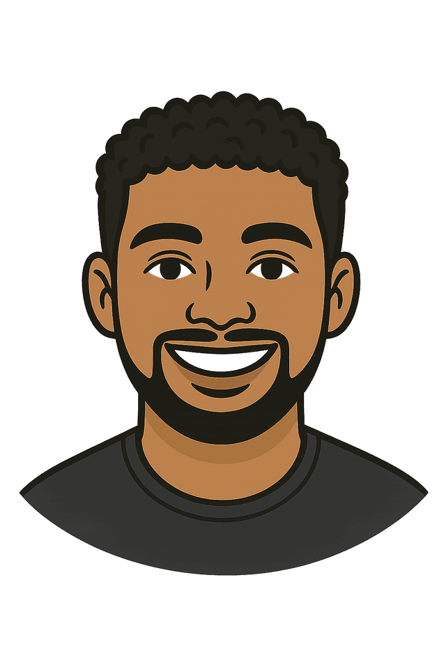 Cartoon portrait of Kobe Jordan